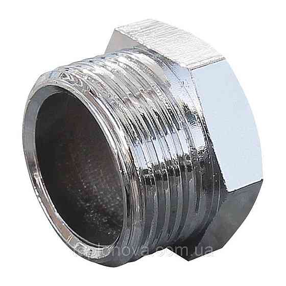 Заглушка с наружной резьбой SOLOMON 3/4″ хром 4001 Черновцы
