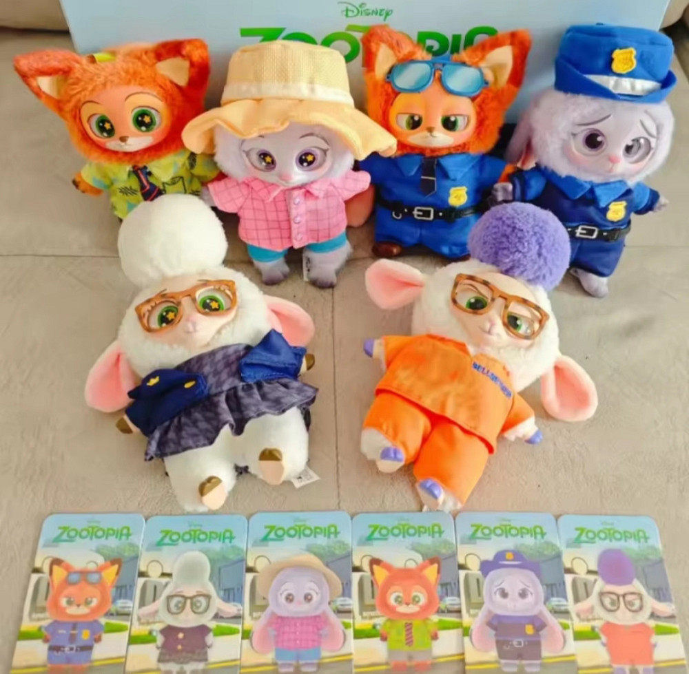 Мягкая игрушка-брелок Zootopia Зоотрополис рандомный выбор Киев - изображение 1