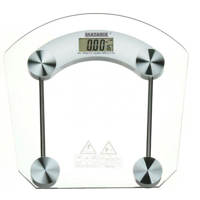 Точні ваги для тіла MATARIX, Підлогові ваги з преміум-дисплеєм Підлогові ваги для контролю тіла TG-43 Львів - фото 4