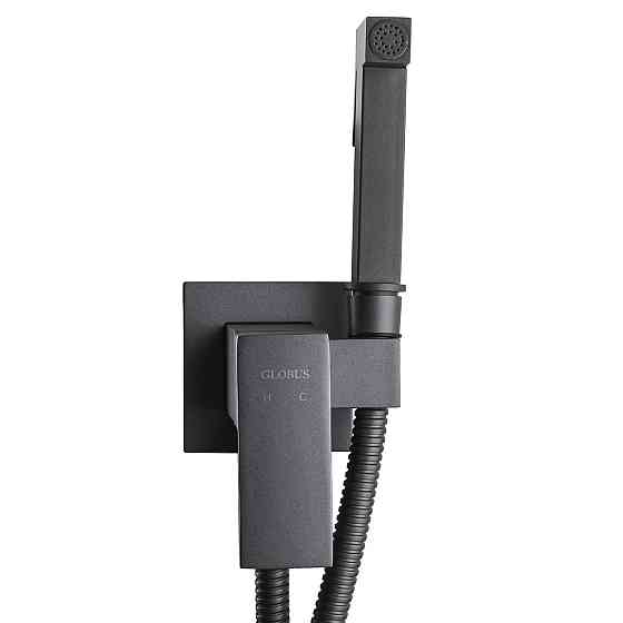 Змішувач гігієнічний Globus Lux Milano GLM-0-106MIX-Graphite (000023324) Київ