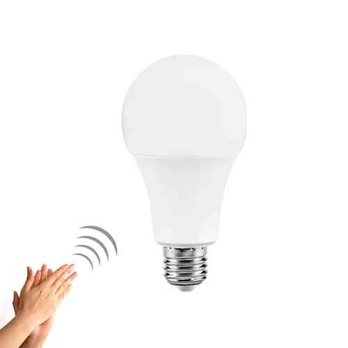 Лампа светодиодная с датчиком звука и освещенности E27, 9Вт LED Винница