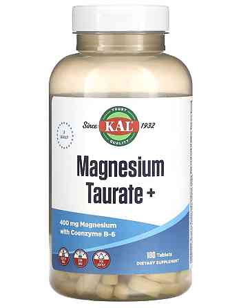 Таурат магния (Magnesium Taurate+) KAL, 400 мг 180 таблеток Київ