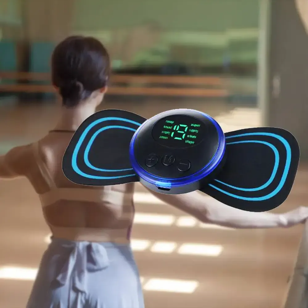 Импульсный массажер миостимулятор EMS массажер миостимулятор бабочка Коломия - фото 3