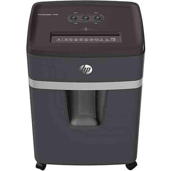 Знищувач документів HP Pro Shredder 12MC, A4, 80g х 12 листів, 2*15, 25 л, P-5 Винница