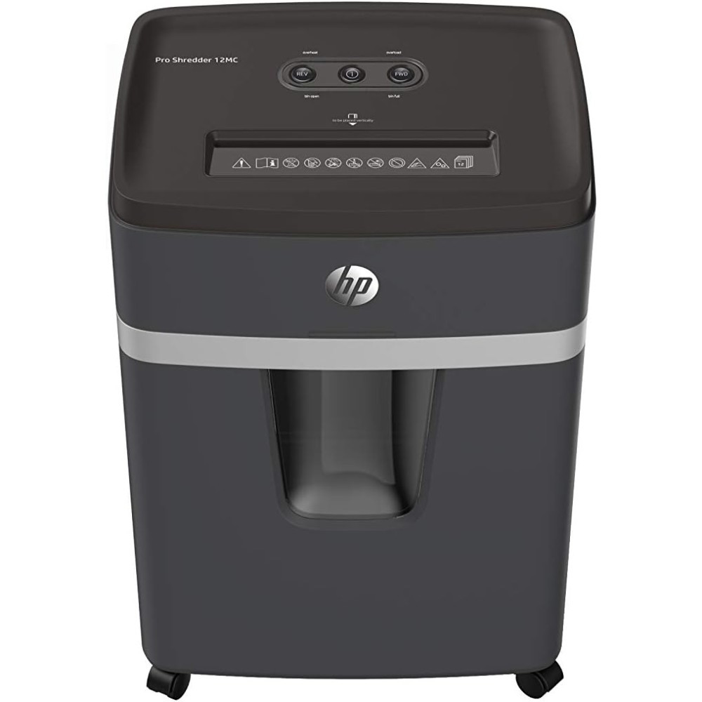 Знищувач документів HP Pro Shredder 12MC, A4, 80g х 12 листів, 2*15, 25 л, P-5 Вінниця - фото 1