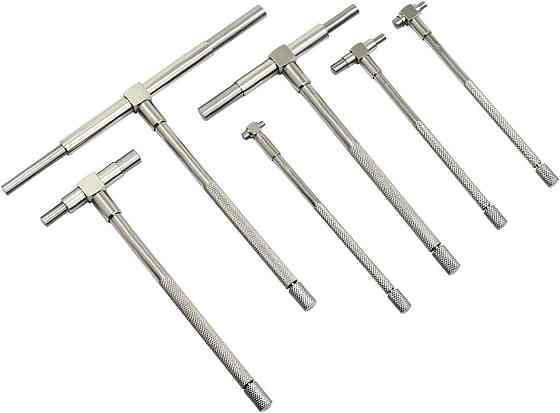 Нутроміри телескопічні набір 6 шт 8-150мм металеві штихмаси для вимірювання отворів Київ