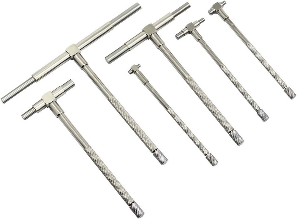 Нутромеры телескопические набор 6 шт 8-150мм металлические штихмасы для измерения отверстий Киев - изображение 3