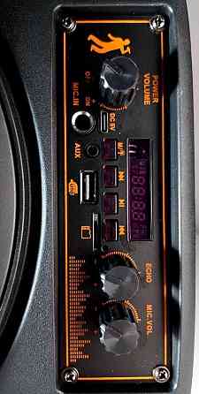 Блютуз колонка большая с микрофоном и RGB подсветкой TTD-2806. Харьков