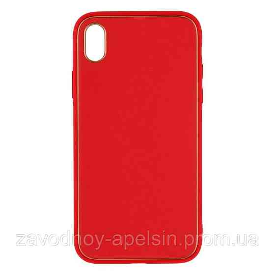 Iphone XR Чехол кожаный Epik (красный) Одесса