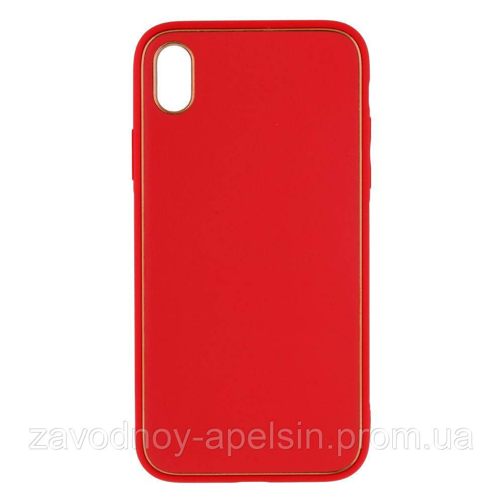 Iphone XR Чехол кожаный Epik (красный) Одесса - изображение 1