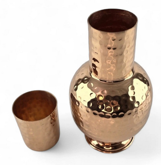 Графин медный со стаканом Киев - изображение 1