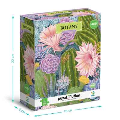 Пазл DoDo Easy-L Ботаніка. Кактуси та сукуленти (300613) Вінниця