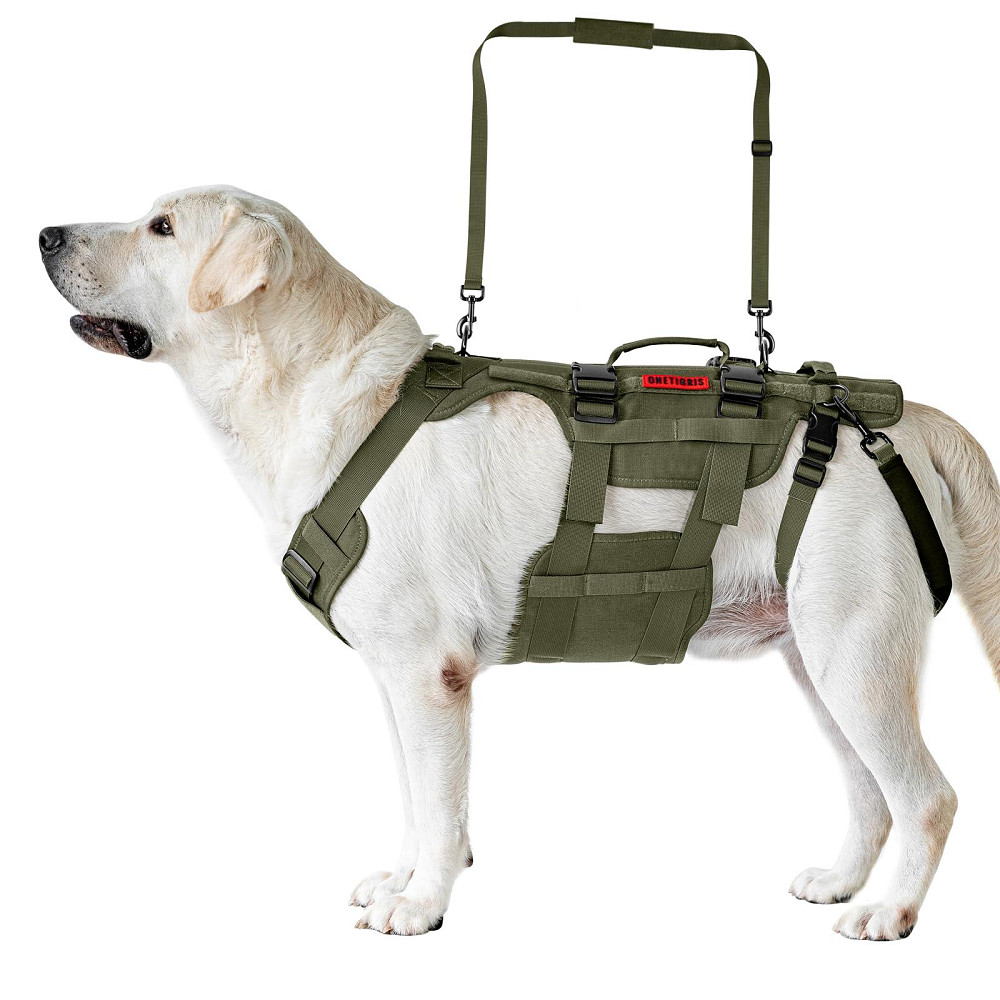 Тактична шлея для великих собак з підтримкою задніх лап Onetigris розмір L (товар з вітрини) Луцьк - фото 1