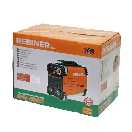 Зварювальний апарат Rebiner RW-350D (4000 Вт, 350 А, 1.6–5 мм, Латвія, 36 міс гарантії) Львів - фото 2