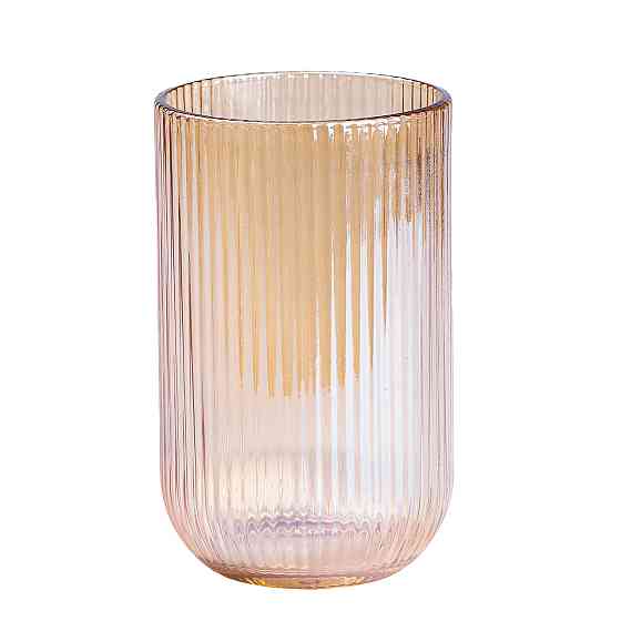 Набір скляний глечик і 6 склянок бурштиновий HP541 Коломия