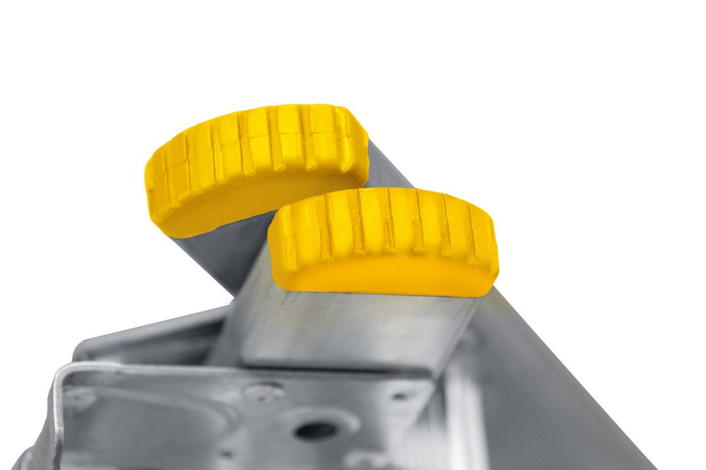 MASTERTOOL Драбина алюмінієва MASTERTOOL трисекційна комбінована 3х7 ступенів h=5100 мм max 150 Киев - изображение 5