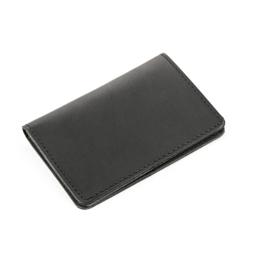 Обложка для удостоверения Shvigel 13929 кожаная Черная Киев - изображение 2