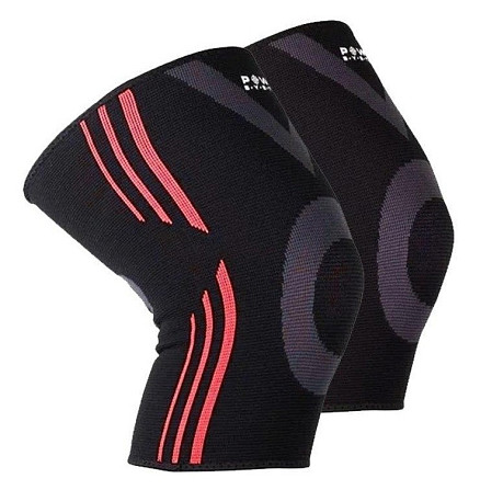 Наколінники Power System PS-6021 Knee Support Evo Black/Orange (пара) XL Кам'янське - фото 1