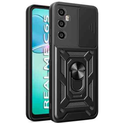 Чохол до мобільного телефона BeCover Military Realme C65 Black (712180) Вінниця