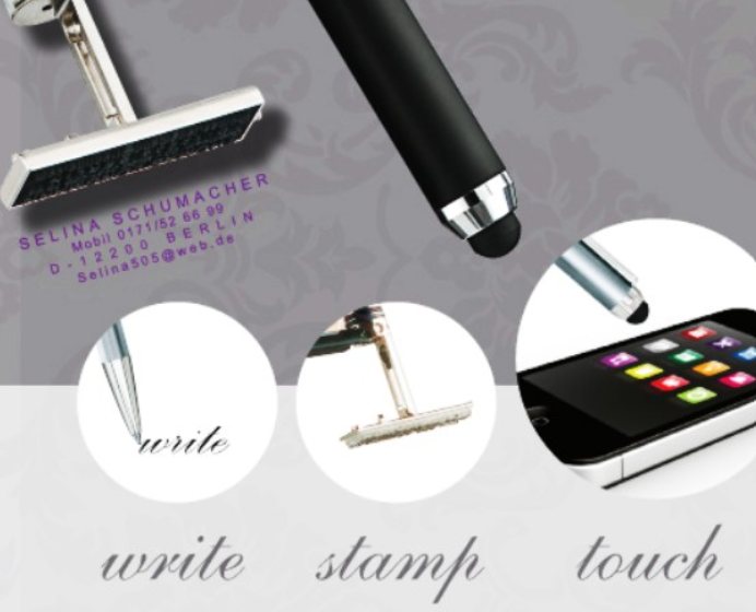 Подарункова ручка Heri зі штампом 3300M Київ - фото 2