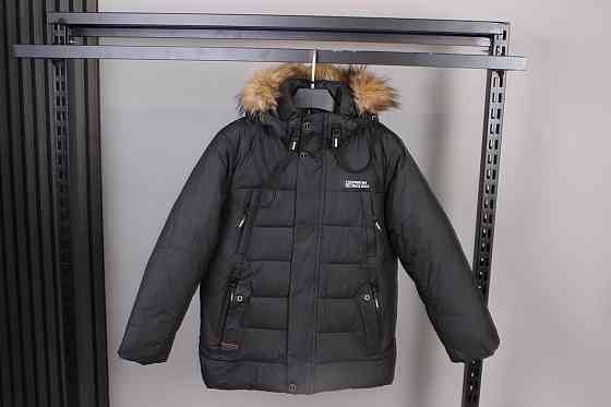 Подростковая зимняя куртка для мальчика на холофайбере 140,152,158,164 Николаев