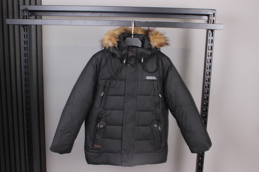 Подростковая зимняя куртка для мальчика на холофайбере 140,152,158,164 Николаев - изображение 1