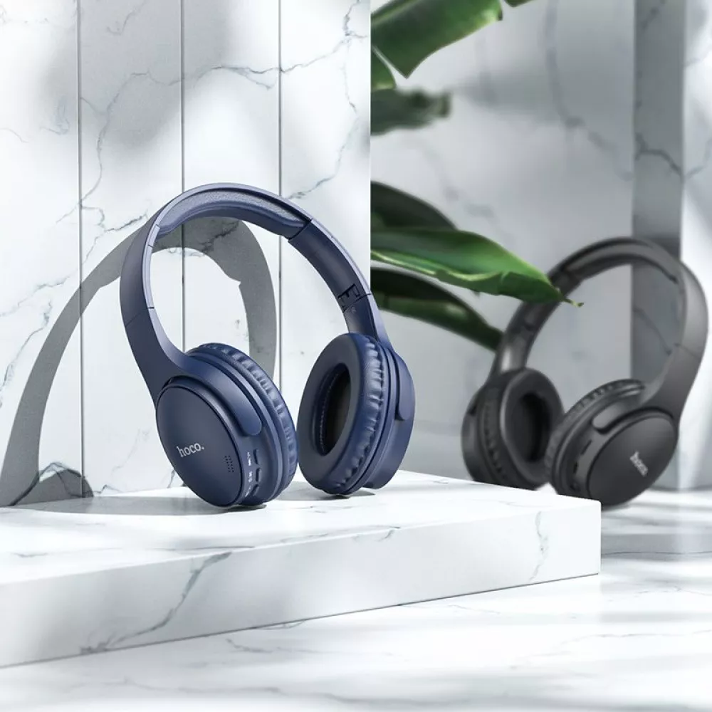 Бездротові накладні навушники HOCO W40 Mighty BT headphones Black Київ - фото 7