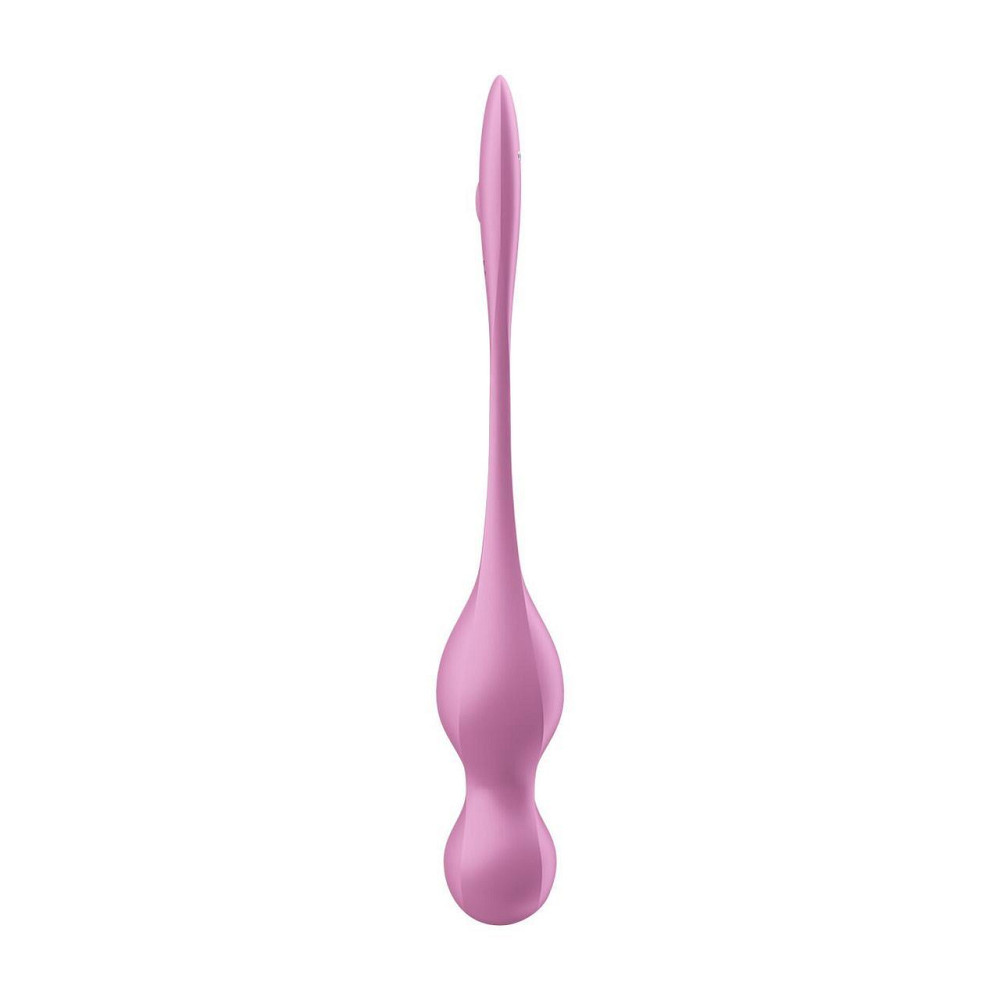 Вагинальные смарт-шарики с вибрацией Satisfyer Love Birds 1 Connect App Pink, 78 г Sex Aura Киев - изображение 2