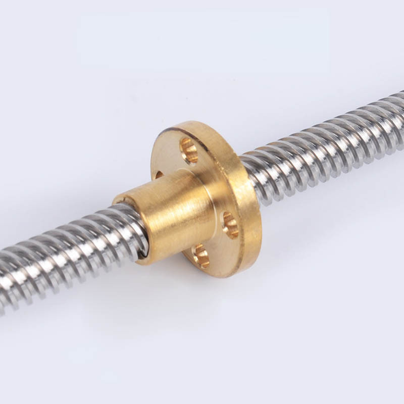 Трапецієподібний гвинт THSL-300-8D з гайкою, ходовий вал для 3D-принтера Київ - фото 10