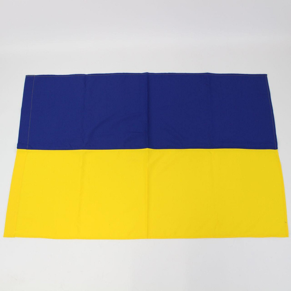 Великий прапор України 135х90см (габардин) SBR Київ - фото 8