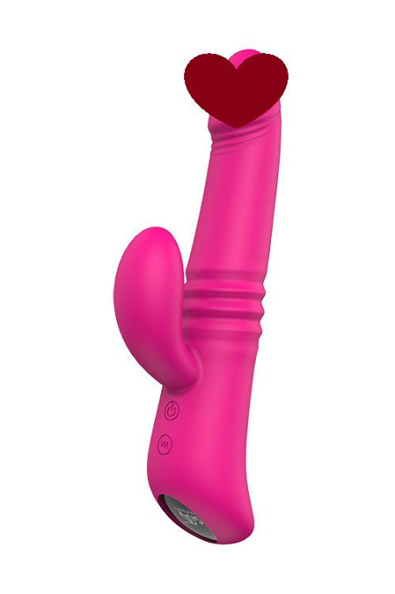 Вибромассажер с функцией нагрева HEATING THRUSTER MAGENTA Sex Aura Киев - изображение 1
