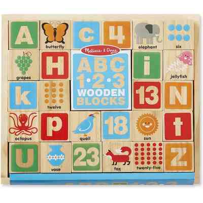 Кубики Melissa&amp;Doug Цифри / Букви (MD2253) Вінниця