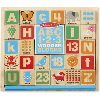 Кубики Melissa&Doug Цифры/Буквы (MD2253) Винница - изображение 1