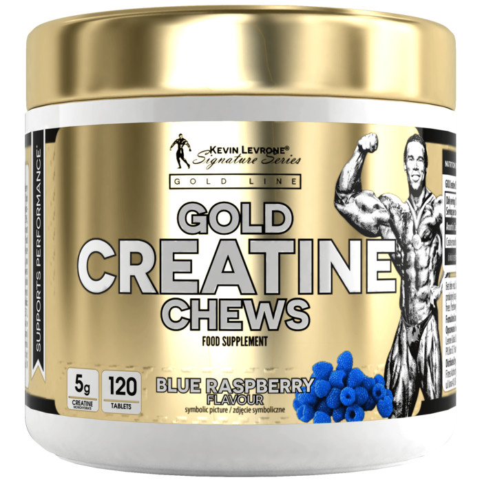 Креатин Kevin Levrone Creatine Chews 120 tabs (Blue raspberry) Луцьк - фото 1
