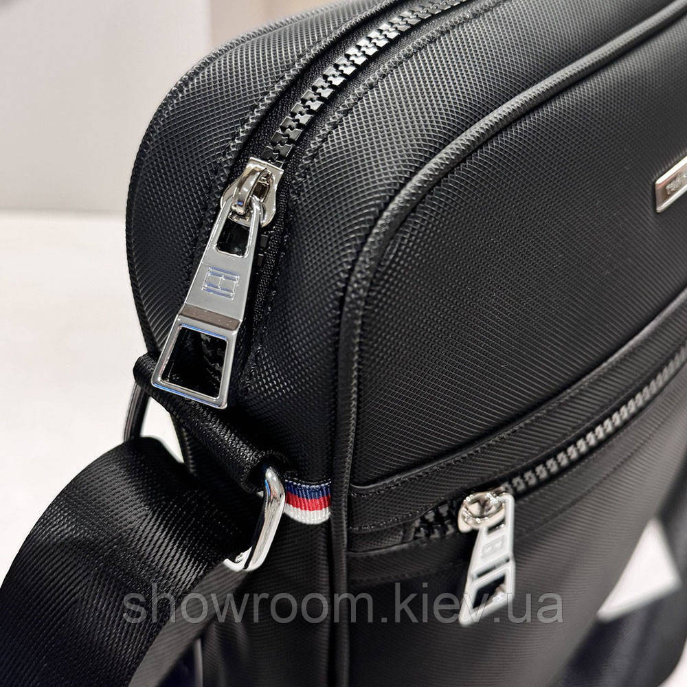 Мужская брендовая сумка, барсетка через плечо Tommy Hilfiger (1725) Киев - изображение 7