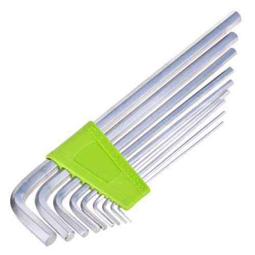 Набір шестигранників 9 пр. Alloid НШ-0918D довгі 1.5-10мм Винница