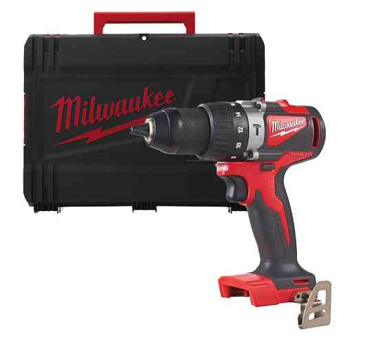 Дрель-шуруповерт с ударом аккумуляторный MILWAUKEE, M18 BLPD2-0X, 82Нм (HD кейс) Одесса