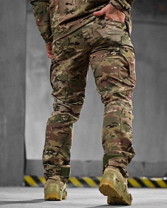 Стрейчеві тактичні штани Cambodia мультикам ТОВ2626 Одеса - фото 4