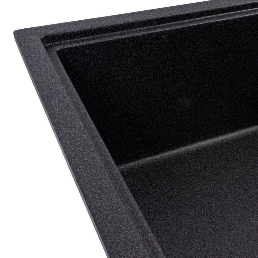 VALESO Гранітна мийка VALESO GALANS 7850 матова Карбон Коломия - фото 13