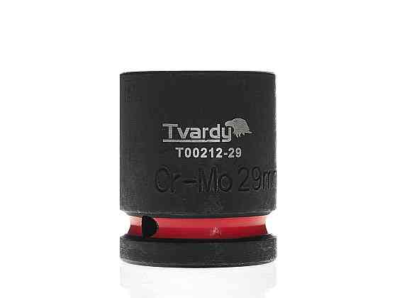 Головка ударна "Tvardy" з хром-молібденової сталі (Cr-Mo)  3/4"  6-гранна 29 мм Київ