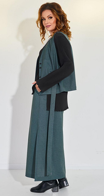 Костюм-трійка зі спідницею (50) Київ - фото 7