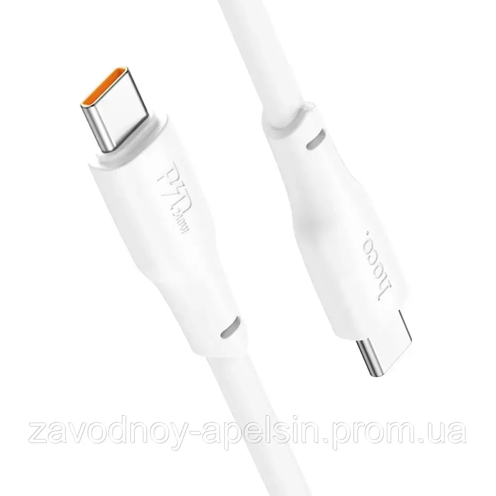 PD кабель Type-C Type-C 240W Силовий двометровий (hoco) Одеса - фото 2