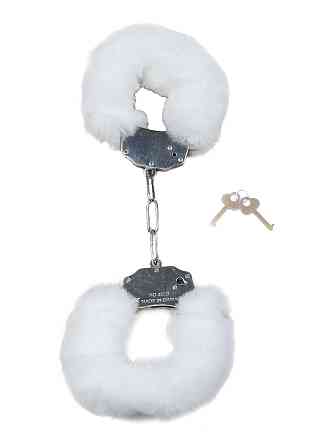 Наручники - Fetish Boss Series Furry Cuffs White Sex Aura Київ