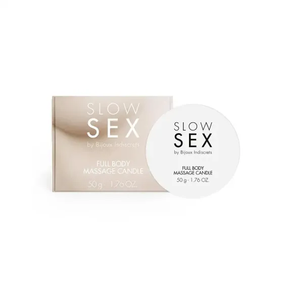 Масажна свічка Bijoux Indiscrets SLOW SEX Massage Candle Львів