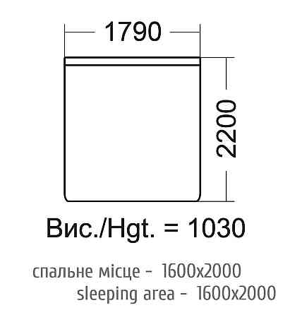 Кровать Техас Мебель-Сервис Львов
