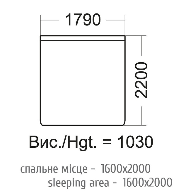 Кровать Техас Мебель-Сервис Львов - изображение 2