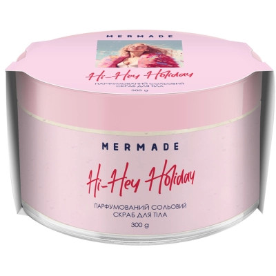 Скраб для тіла Mermade Hi-Hey Holiday Парфумований сольовий 300 г (4823122900913) Вінниця - фото 1
