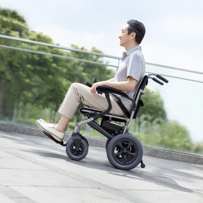 Складна електроколяска для інвалідів і людей похилого віку OSD-DS01 до 100 кг Дніпро - фото 7