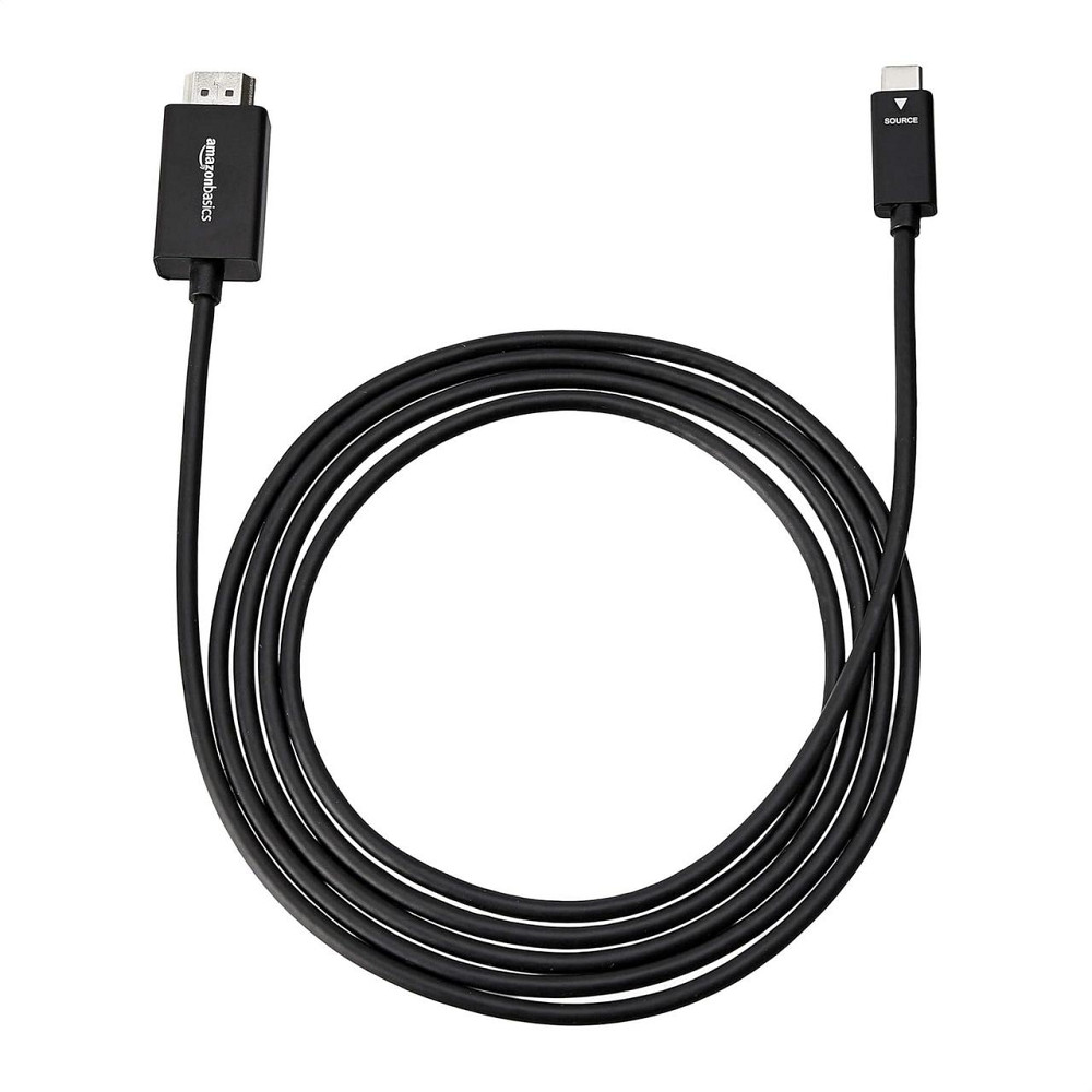 Кабель-адаптер USB-C на HDMI Thunderbolt 3 6ft (1829 мм) 4K 60Hz чорний для ноутбука, монітора, проектора Київ - фото 2