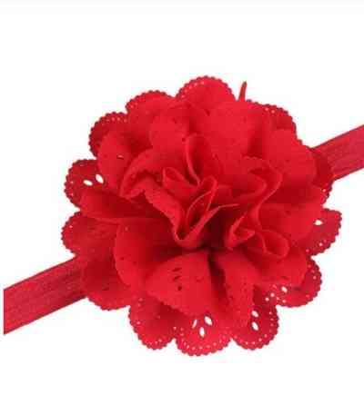 Дитяча пов`язка на голову для новонароджних one size червоний Київ